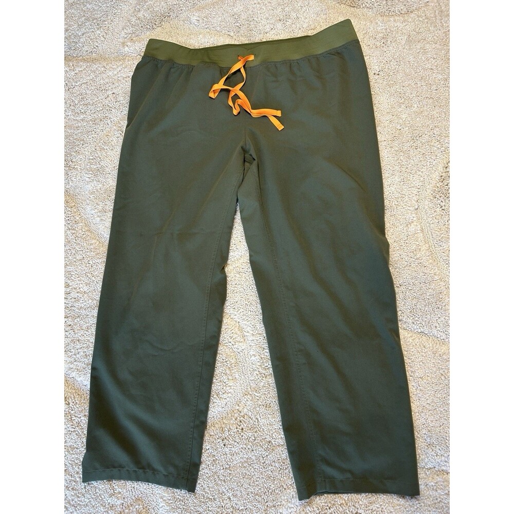 Figs Livingston Classic Scrub Pants Women 3XL Moss Green Technical Collection